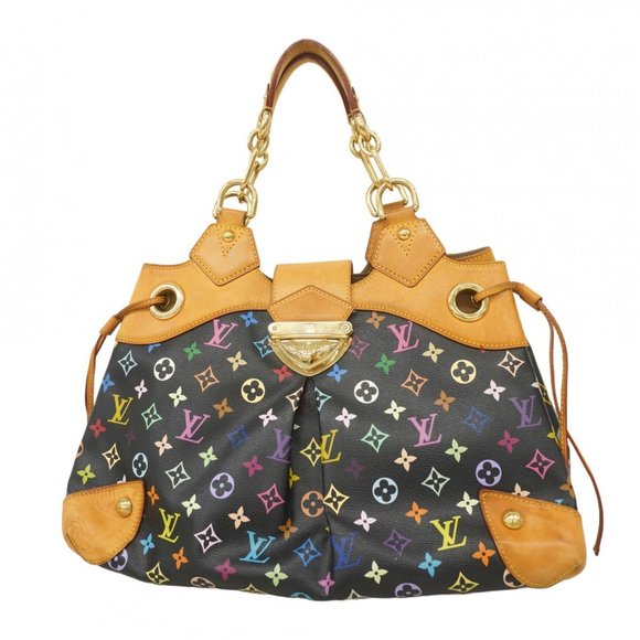 Louis Vuitton Monogram Multicolore Ursula Handbag M40124 Noir Women's P1286346 - Picture 1 of 16